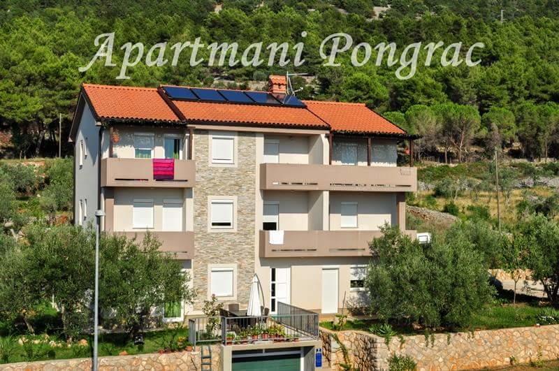 Apartments Pongrac ツレス エクステリア 写真